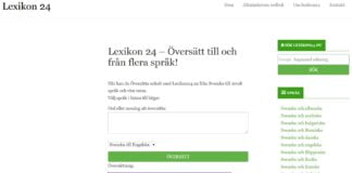 Lexikon 24 – gratis onlinelexikon och översättning Lexikon 24 – gratis onlinelexikon och översättning